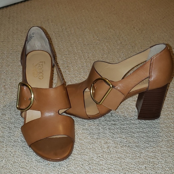 franco sarto chunky heel